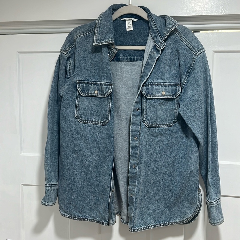 H&M Jean shacket
